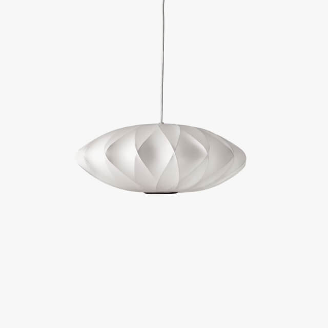 Nelson Saucer Crisscross Bubble Pendant