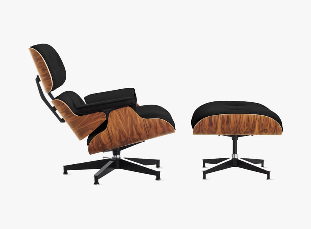 View Eames Lounge Chair and Ottoman